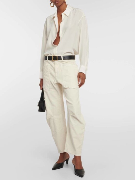 Nili Lotan Pants - Nili Lotan Shon Corduroy Pants Size 2